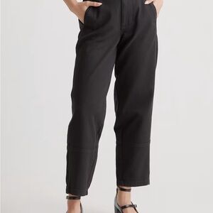 Quince Organic Stretch Cotton Twill Barrel Pants